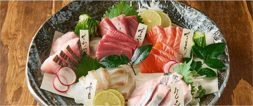 鮮魚のお造り