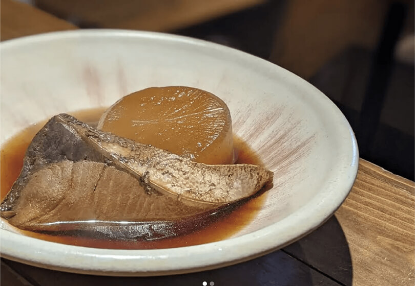 天然寒ぶりの鰤大根